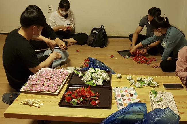 Ullambana Ceremony at Hoang Phap ashram in Jeonju - South Korea